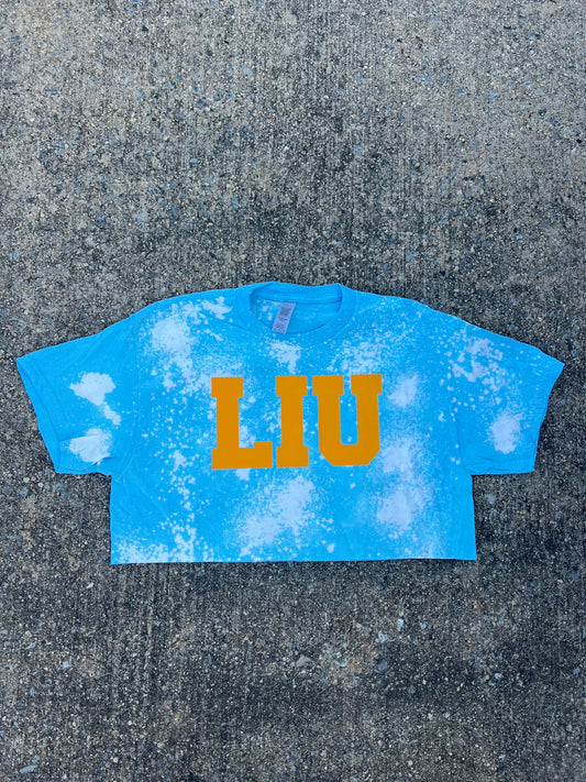 Custom Any College Bleached Tee