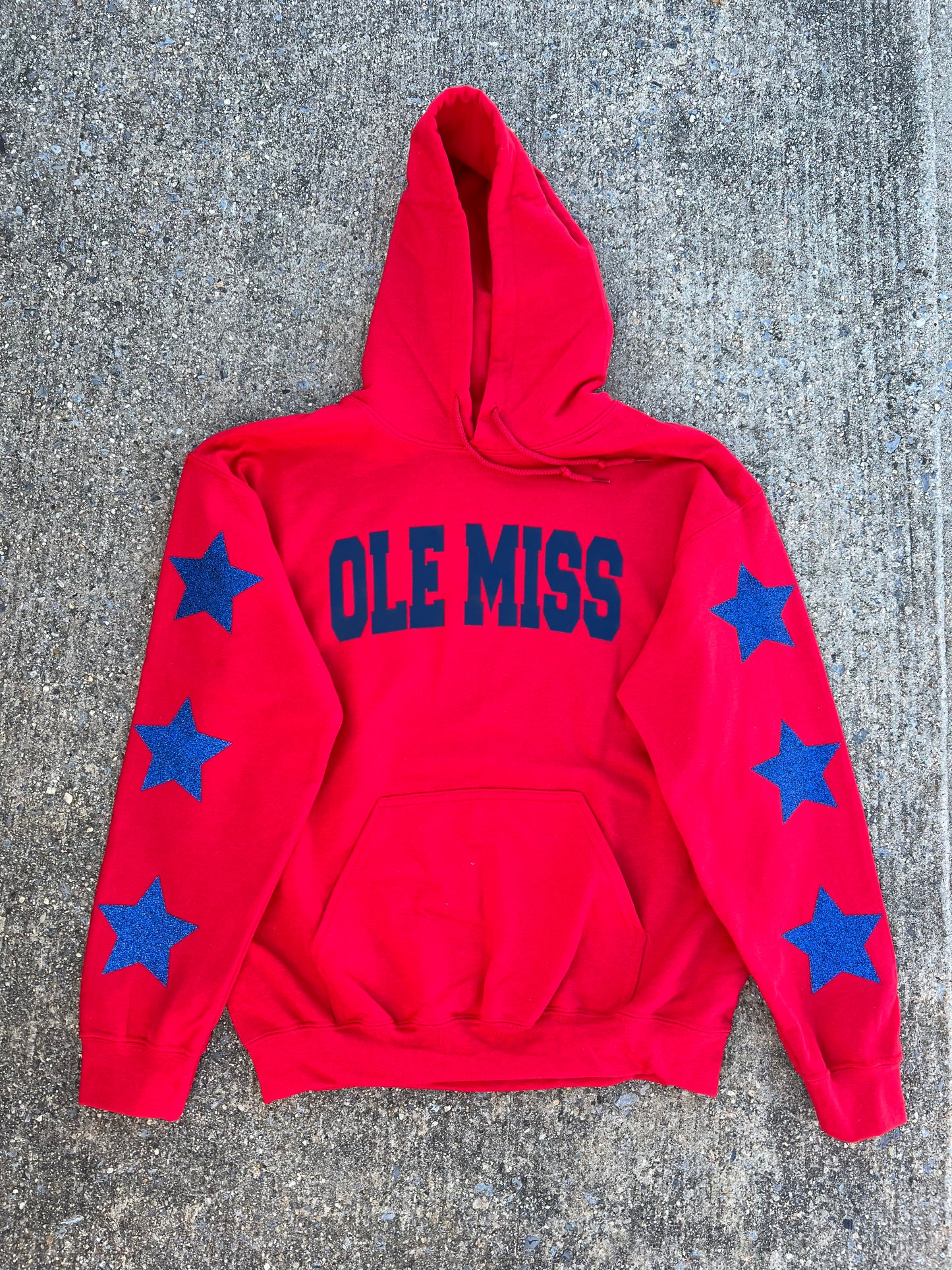 Custom Any College Star Sleeve Sweatshirt