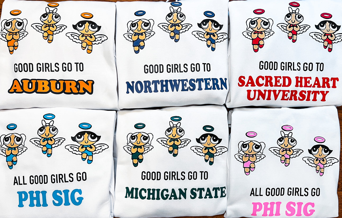 Custom Any College Good Girls Go To Hoodie