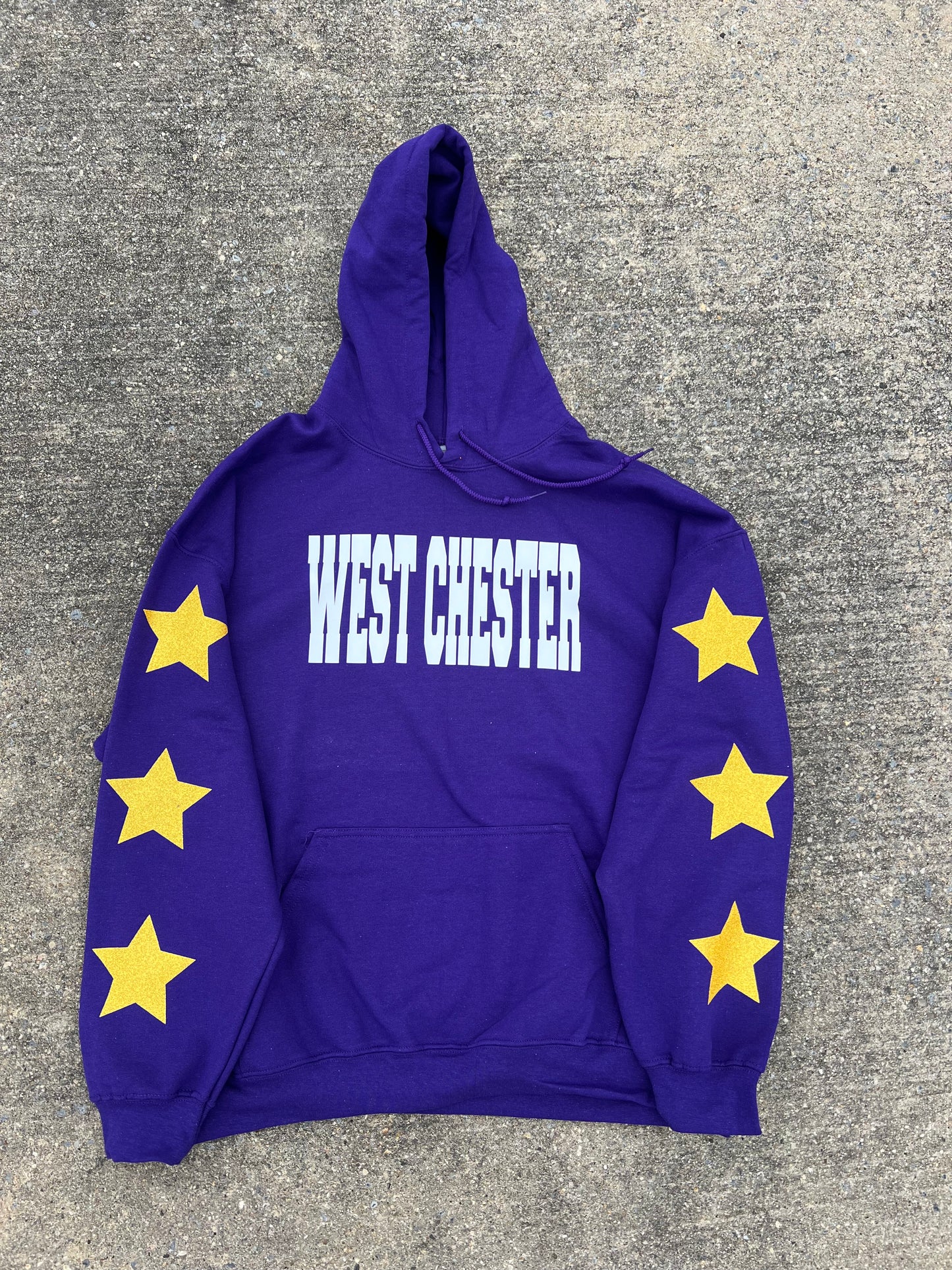 Custom Any College Star Sleeve Sweatshirt