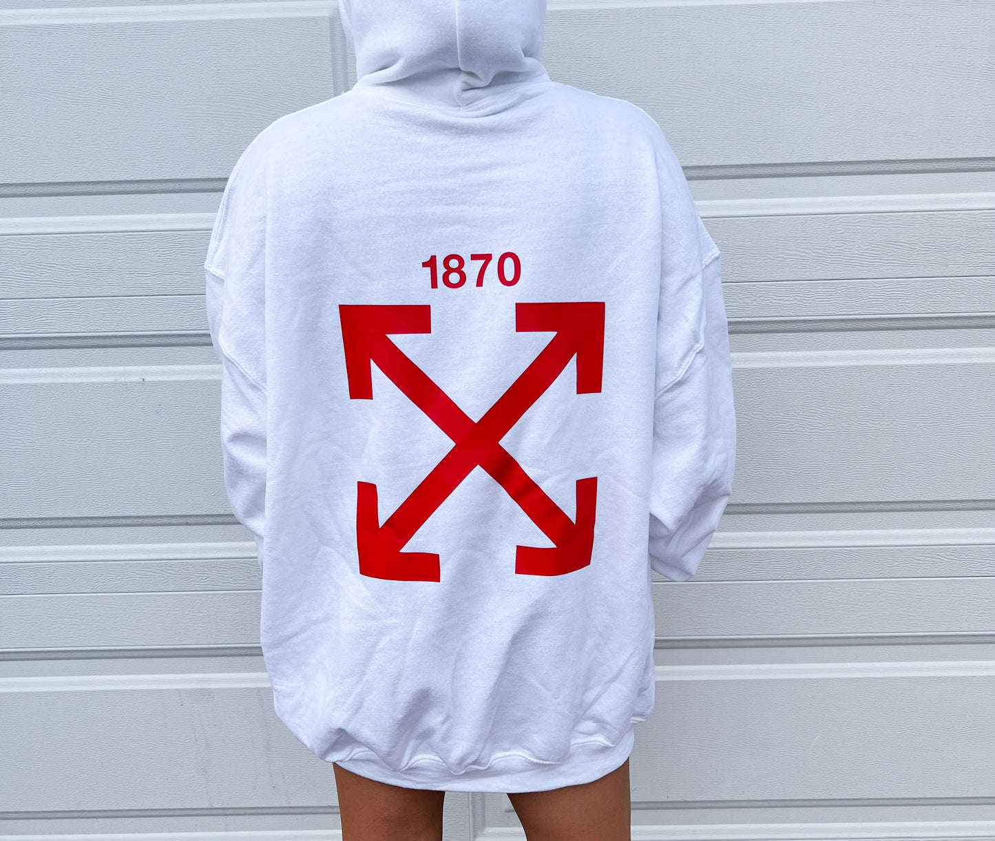 Custom Any College Off White Inspired Hoodie