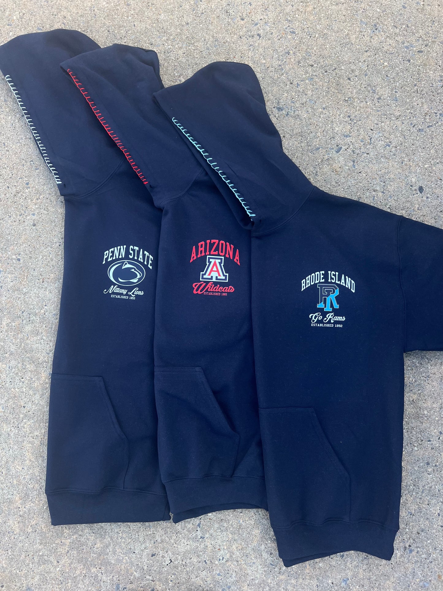 (Best Seller) Custom College Stitched Hoodie