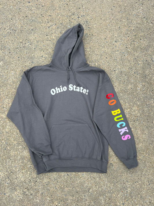 In stock ready to ship Ohio State Madhappy Inspired hoodie